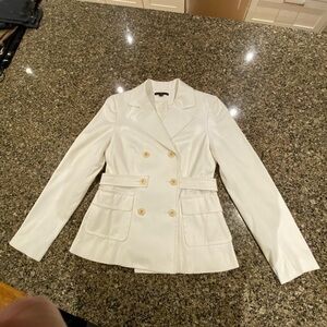 TF TeenFlo Vintage Women's White Blazer from Holt Renfrew Size 6